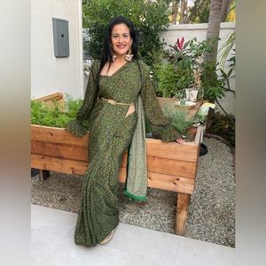 A beautiful saree and blouse by Masaba